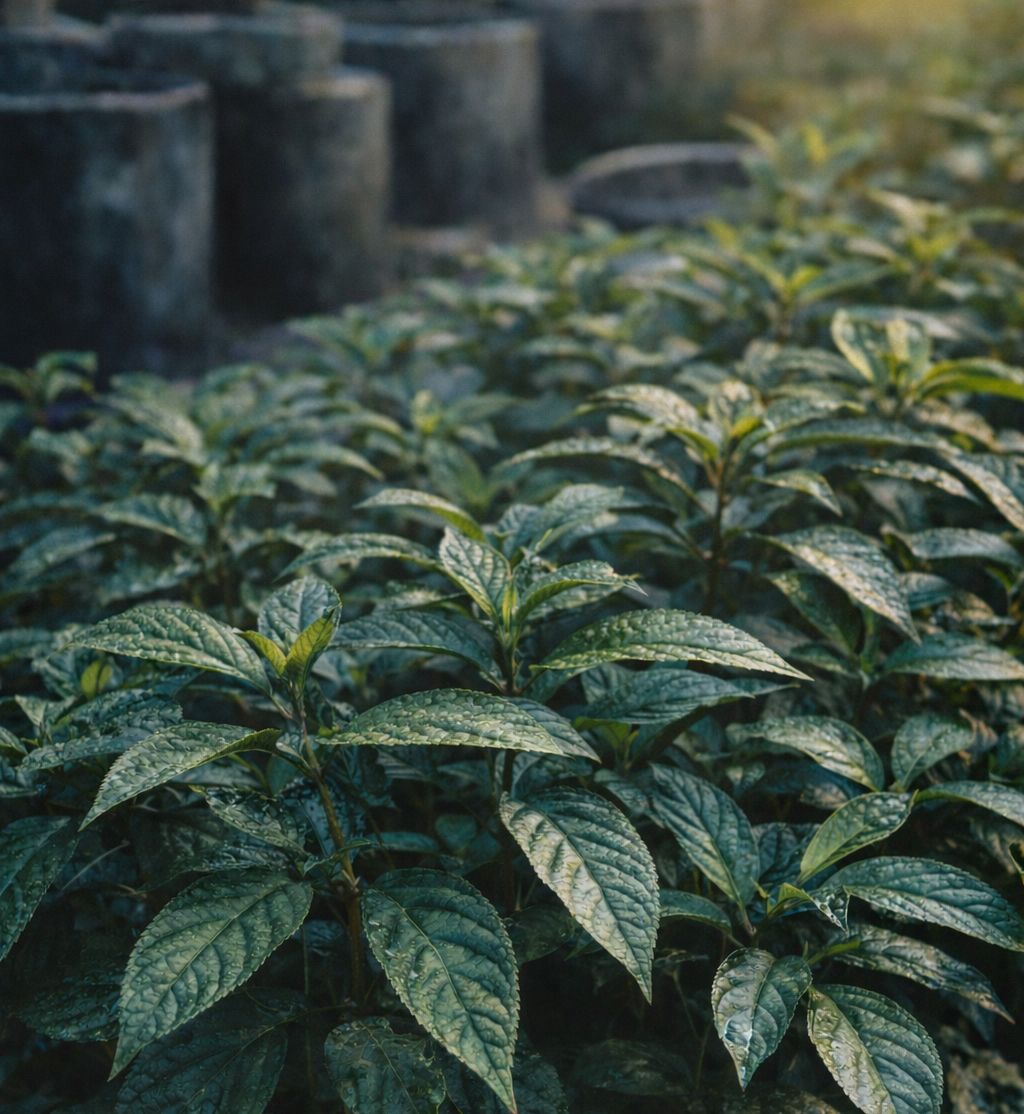 Indigo plant — Strobilanthes cusia